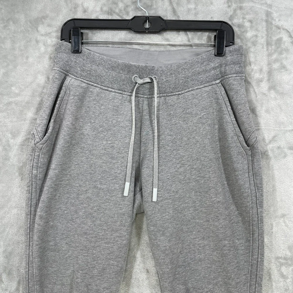 LULULEMON WARM DOWN JOGGER II Women's Size 8 Gray Sweatpants LW5btcs